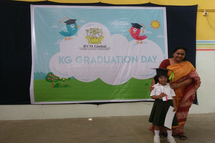 B V M Global-KG Graduation ceremony