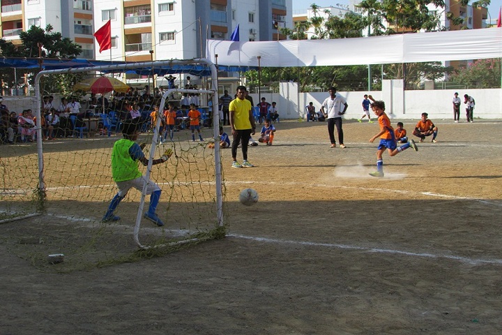 B V M Global Bollineni Hill Side-Inter School Sports Tournment
