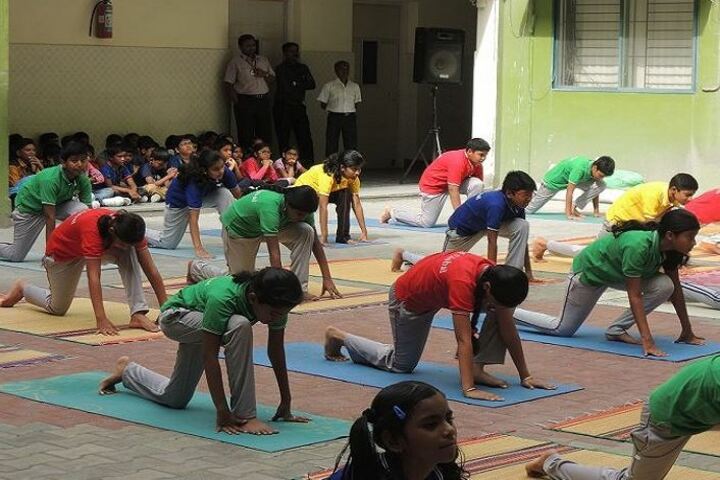 B V M Global Karpagam Campus-Yoga Day