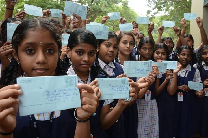 Bhaktavatsalam Vidyashram-Postal Day Celebrations