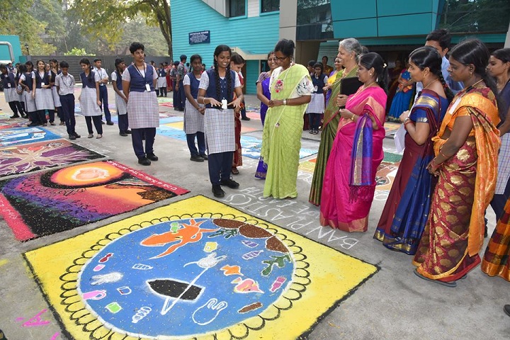Bhaktavatsalam Vidyashram-Rangoli Competition