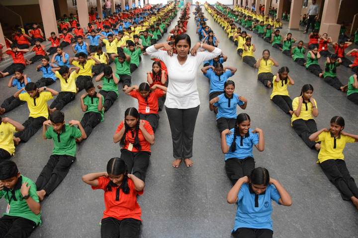 Bhaktavatsalam Vidyashram-Yoga Day