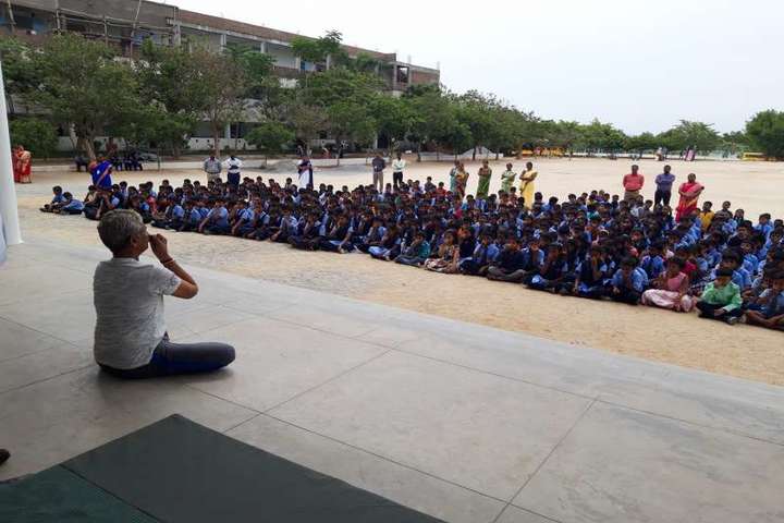 Bharat International School-Yoga Day