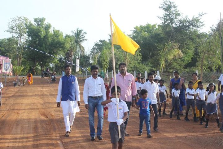 Bodhi International School-Welcoming Cheif Guest