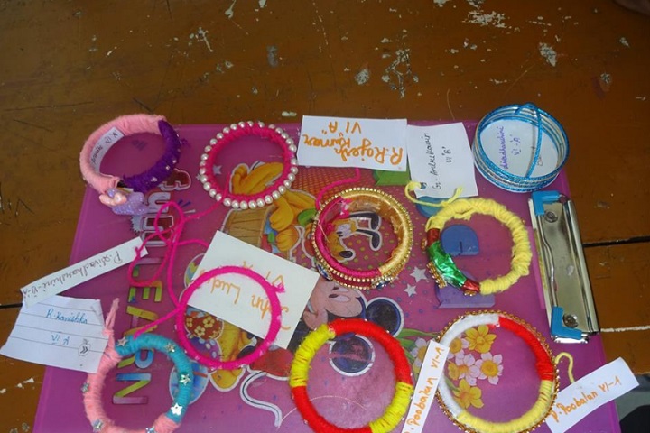 Dharani International School-Craft work