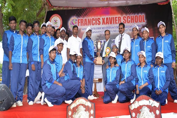 Francis Xavier School-Award Receiving