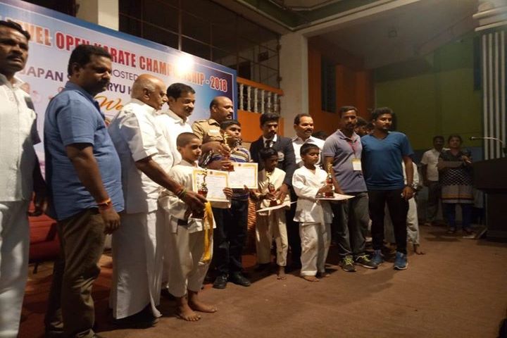 Kamarajar Public School - Karate Champions