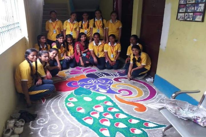 P P M School-Rangoli