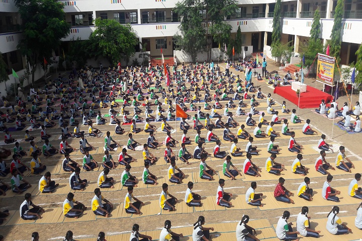 Sree Gokulam Public School- Yoga Day
