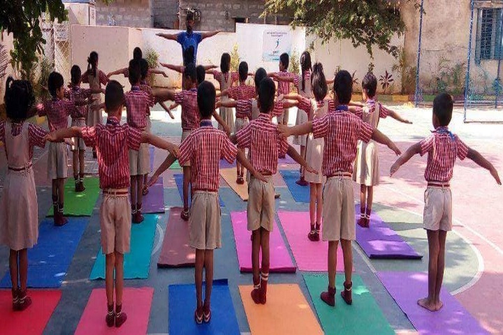 Narayana E-Techno School - Excersize Day