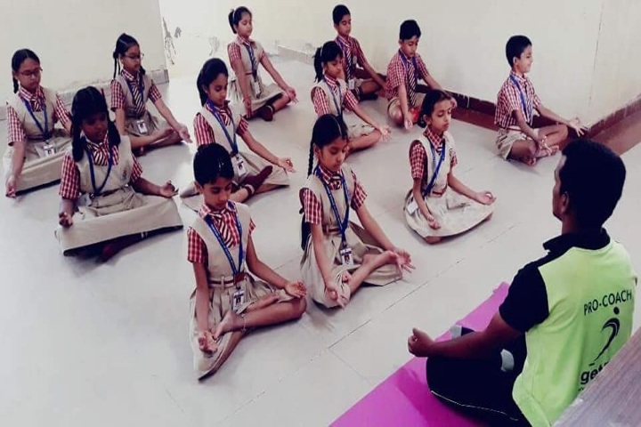 Narayana E-Techno School - Yoga day