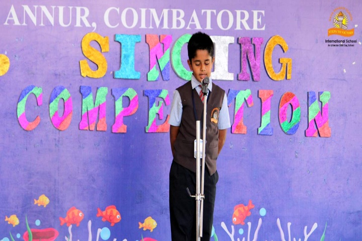 Nava Bharath International School-Singing Competition