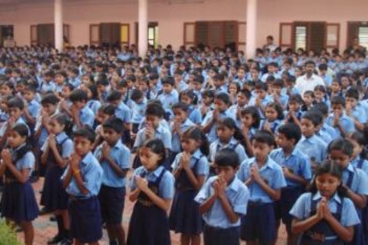 Nava Bharath Vidyalaya-Morning Assembly