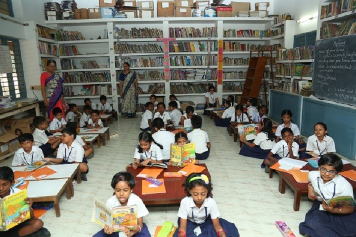 P S Senior Secondary School-Library