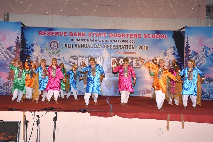 Reserve Bank Staff Quarters School Besant Nagar Chennai