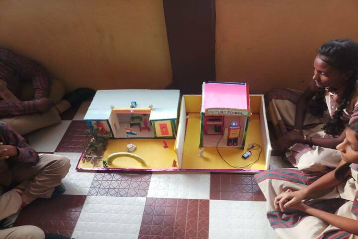 Shri Jayendra Vidhyalaya - Science exhibition
