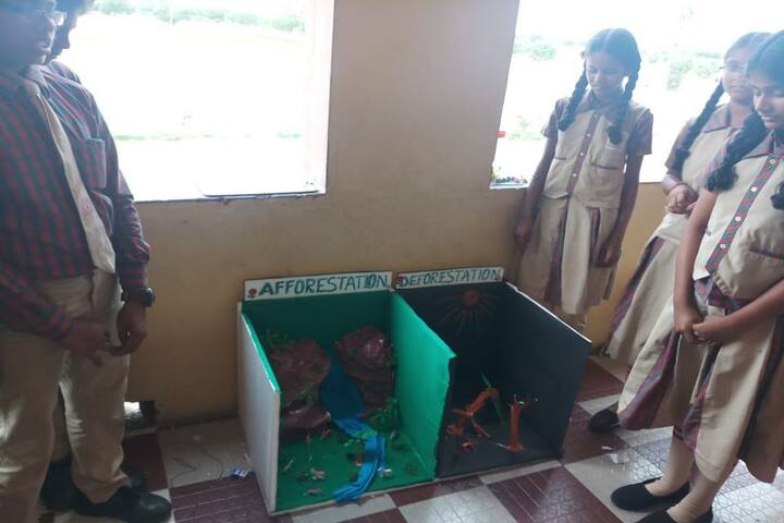 Shri Jayendra Vidhyalaya - Social exhibition