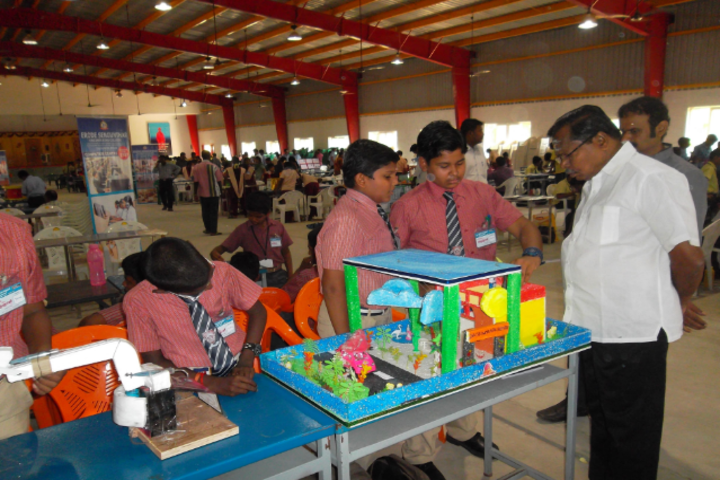 Sri K R P Academy-Art exhibition