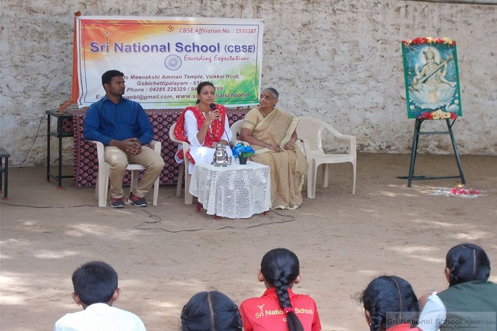 Sri National School-investiture ceromony
