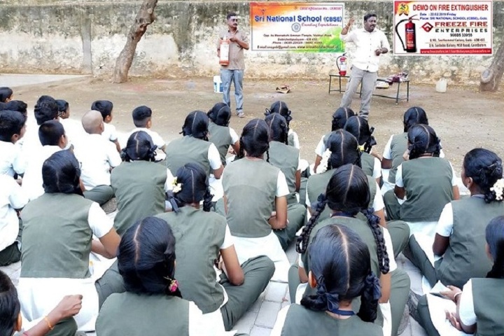 Sri National School-Awareness program