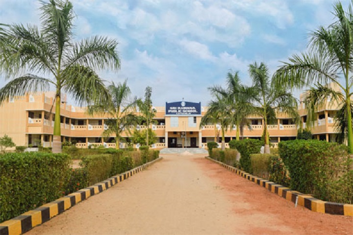 Sri Ramana Public School-front view