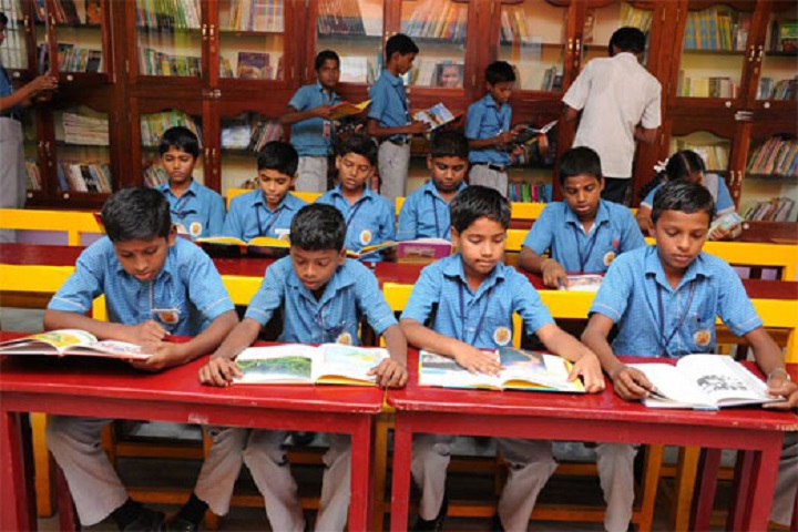 Sri Ramana Public School-library 1