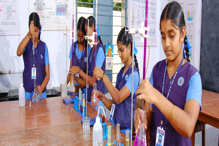 Sri Vidya Mandir Higher Secondary School-Chemistry Lab