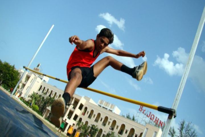 St Johns International Residential School- Jumping