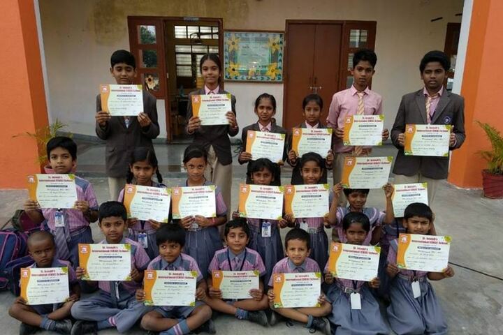 St Josephs International School- Certificate Distribution