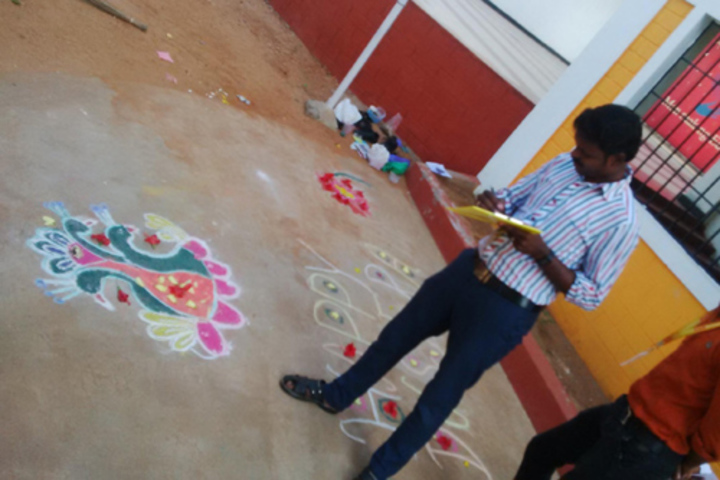 Star School- Rangoli