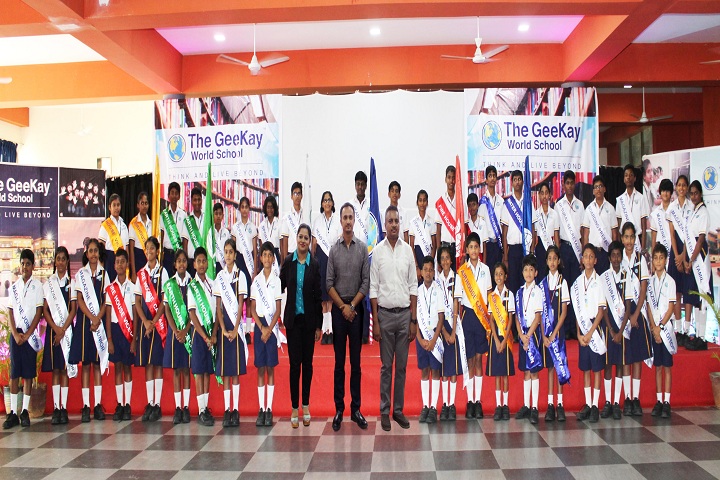 The Geekay world school- Investiture Ceremony