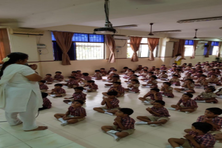 The PSBB Millennium School-Yoga Day