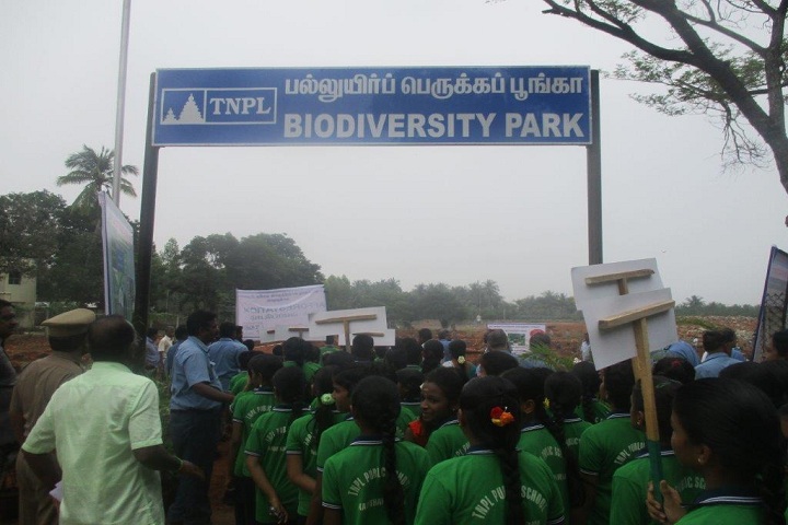TNPL Public school- Bio diversity park