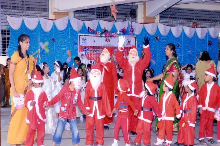 V V N K M English Medium School-Christmas Celebration