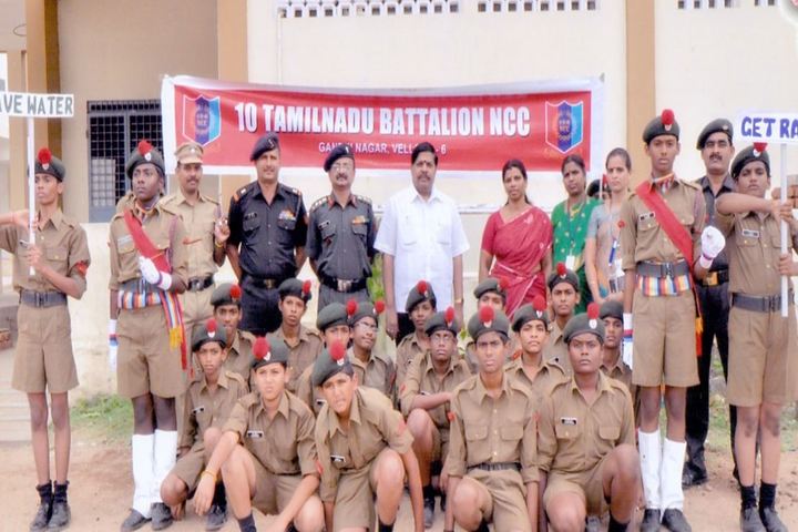 V V N K M English Medium School-NCC Team