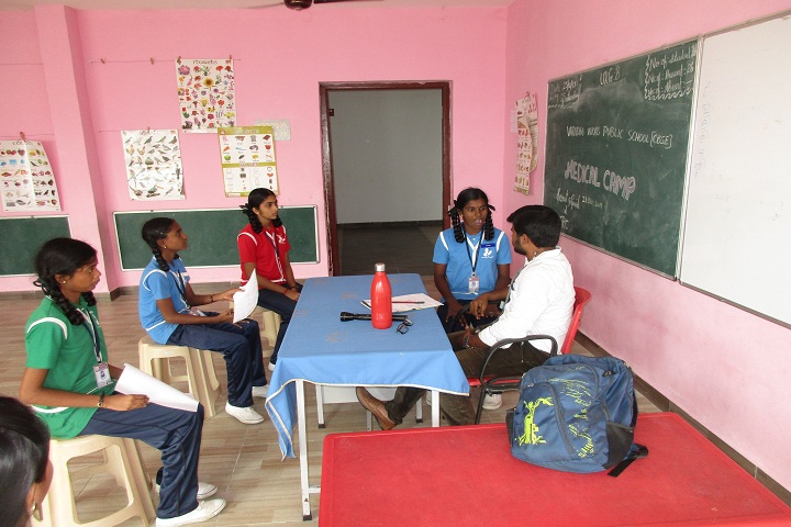 Vardha Vikas Public School-Medical Camp