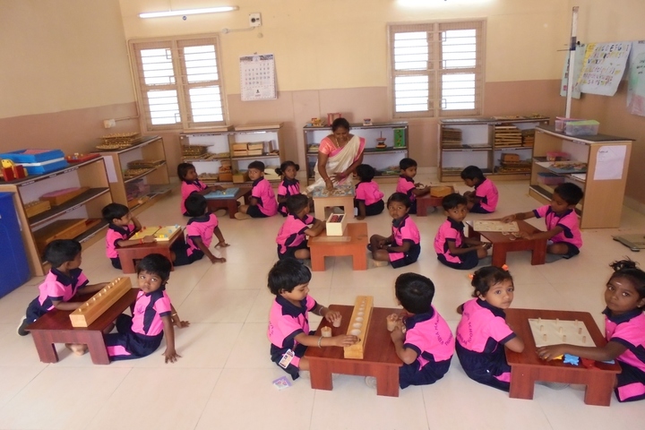 Vidya Mandir School-Attractive Montessori Lab