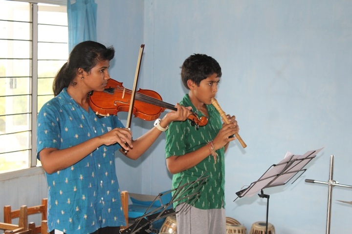 Abhaya School-Music Activity