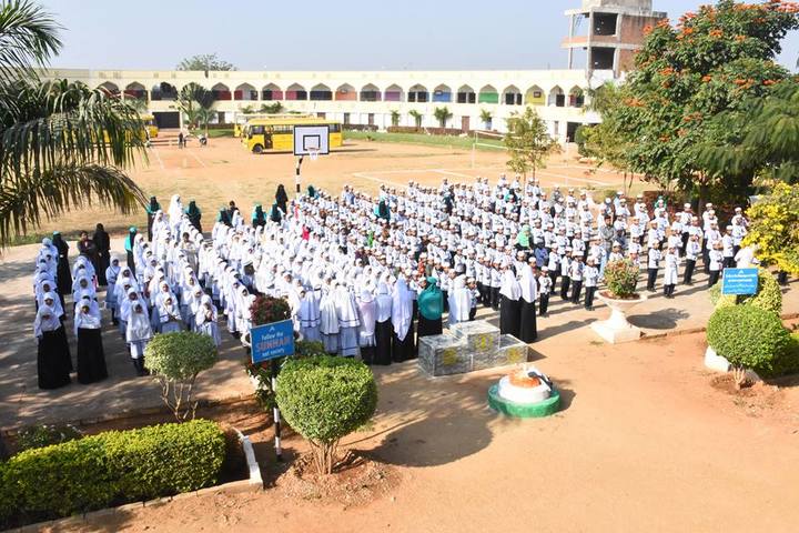 Almas High School-Morning Assembly
