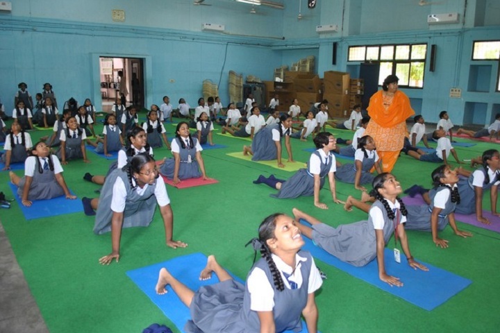 Atomic Energy Central School-Yoga Day