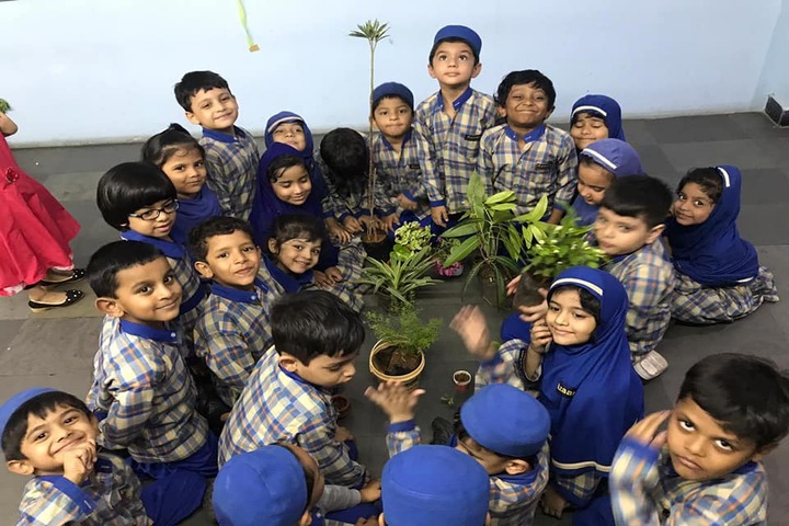 Azaan International School-Tree Plantation