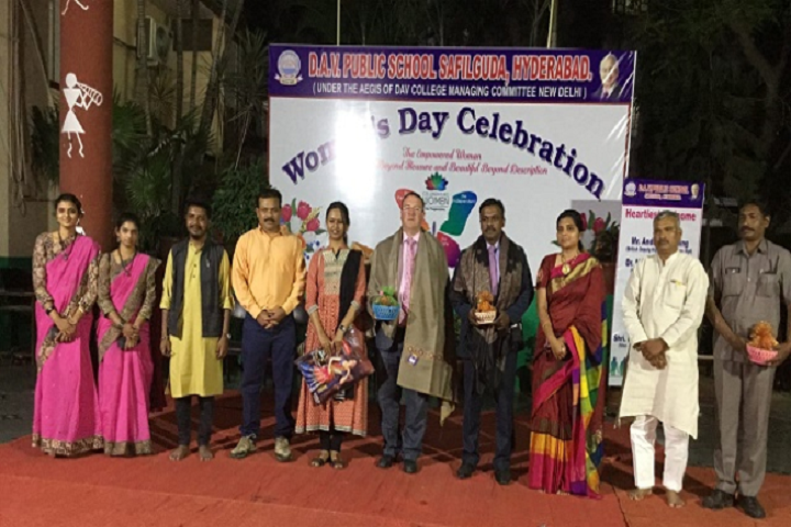 D A V Public School-Womens Day Celebrations