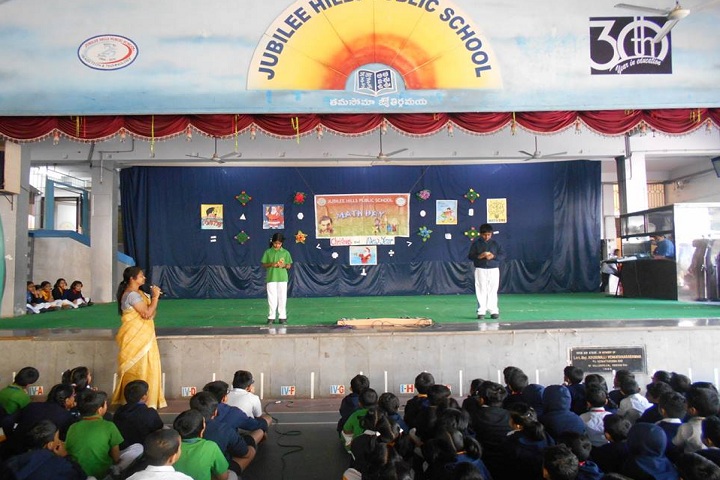 Jubliee Hills Public School-National Mathematics Day