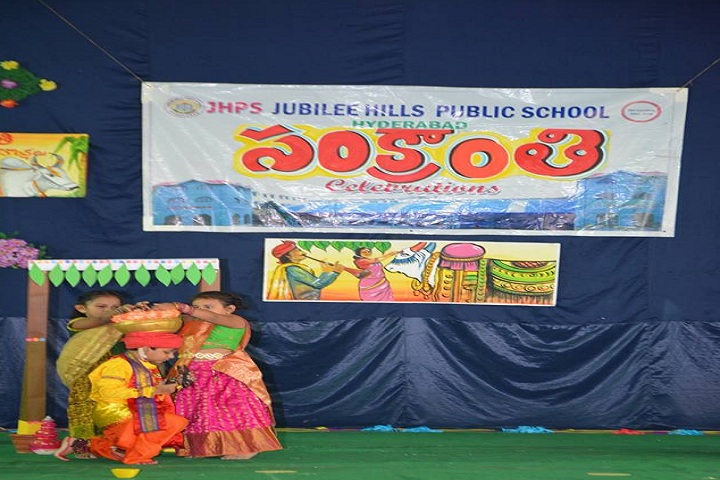 Jubliee Hills Public School-Sankranthi Celebrations