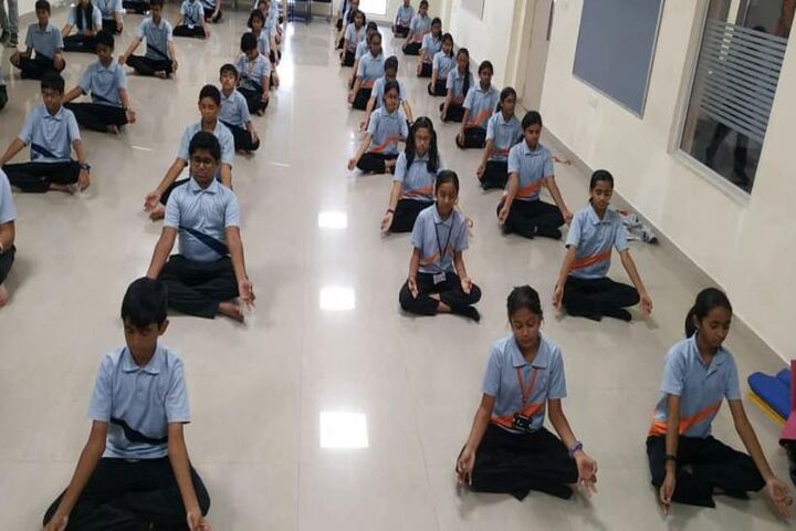 Rockwell International School-International Yoga Day