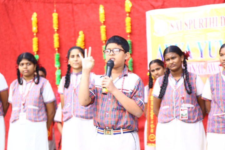 Sai Spurthi D A V School-Elocution