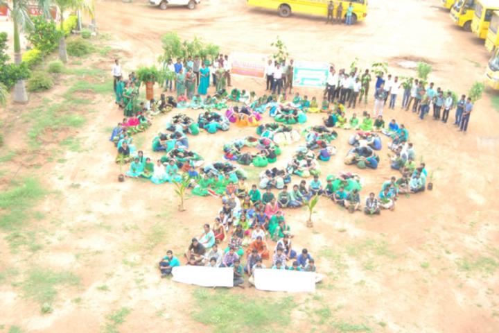 Sai Spurthi D A V School-Environment Day