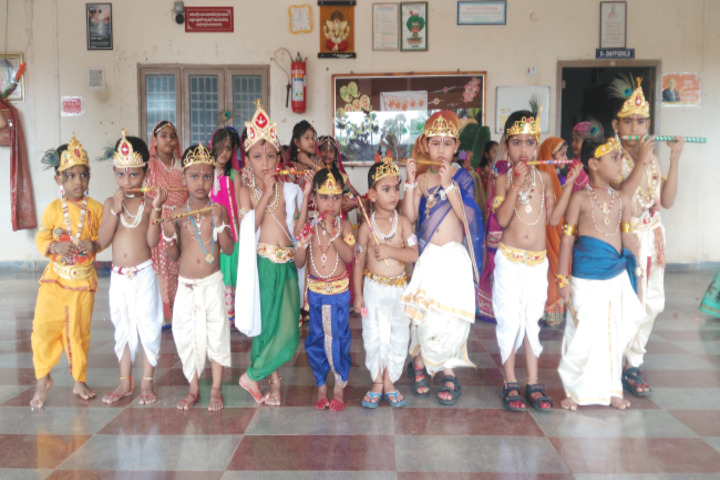 Sai Spurthi D A V School-Janamastami Celebrations