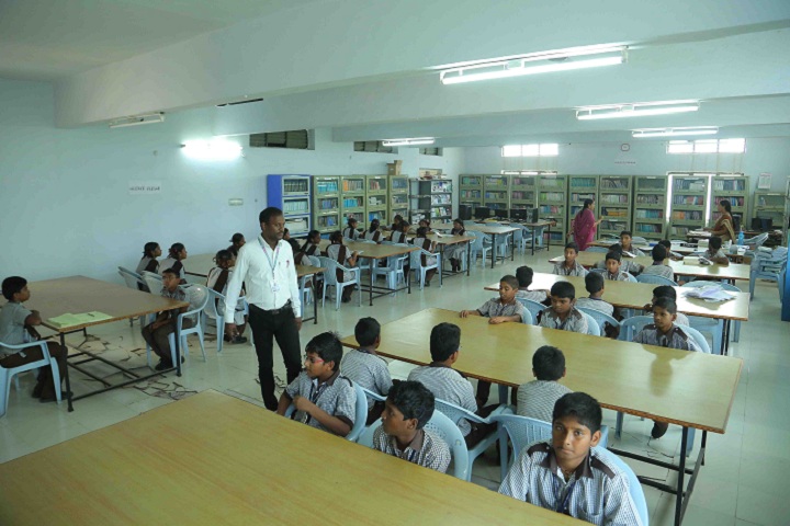 Sree Vidyanikethan High School-Library