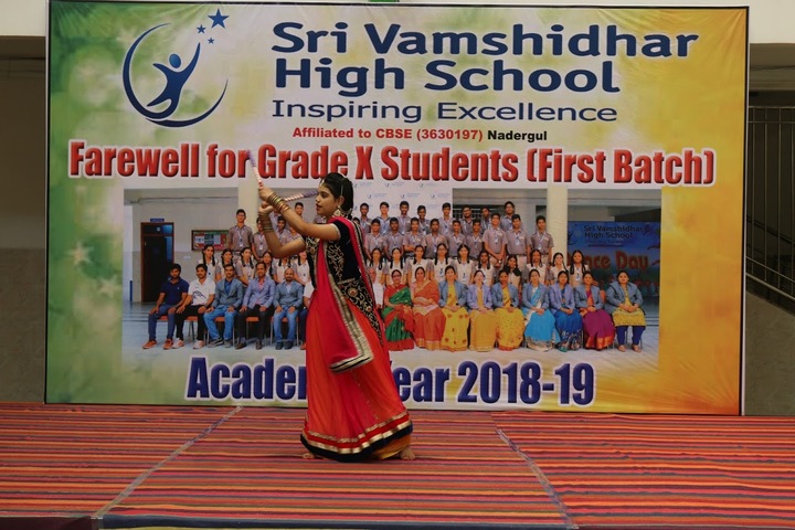 Sri Vamshidhar High School-Farewell Celebrations